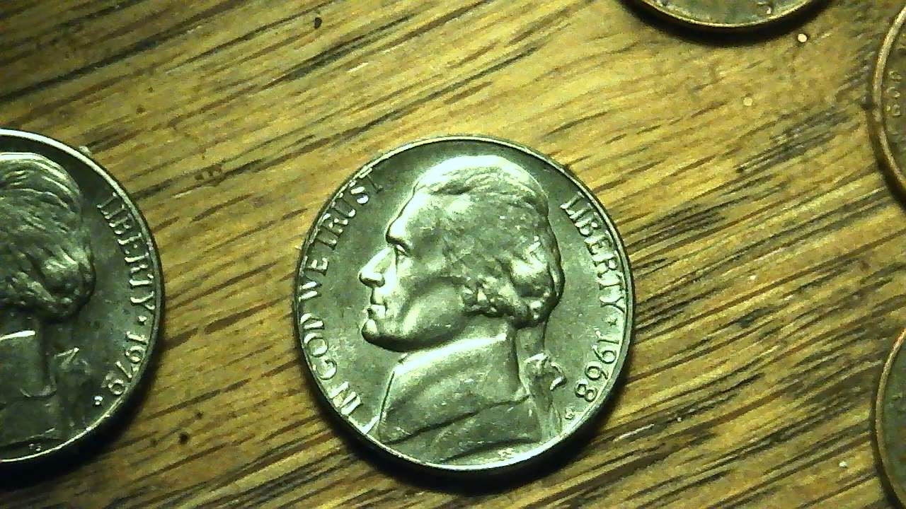 1968-S-Nickel-Off-Color-And-Weighs-4.93g-Wrong-Planchet?!
