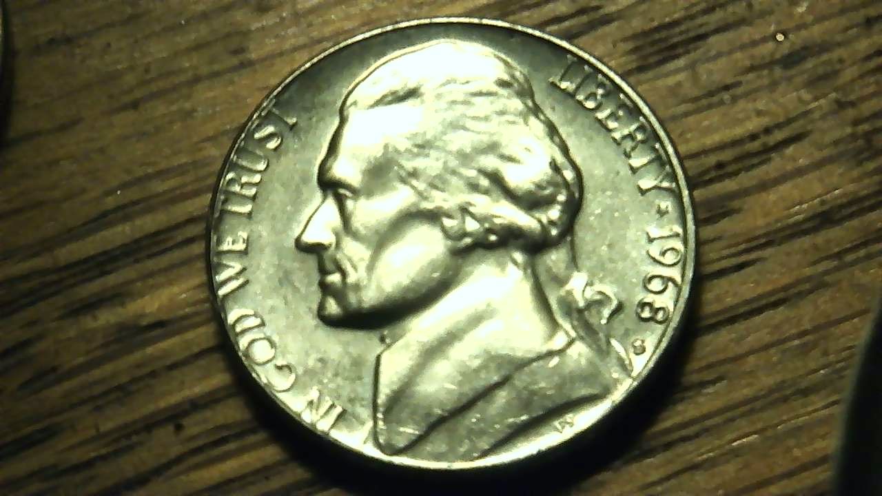 1968-S-Nickel-Off-Color-And-Weighs-4.93g-Wrong-Planchet?!