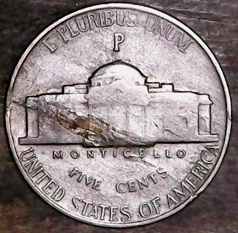 1943-P-Silver-War-Nickel-Lamination