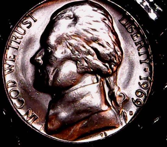 1969-D-Jefferson-Nickel-Beautiful-But-Done-Look-Right