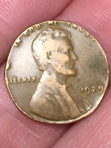 1929-Small-Wheat-Cent-2.7-Grams
