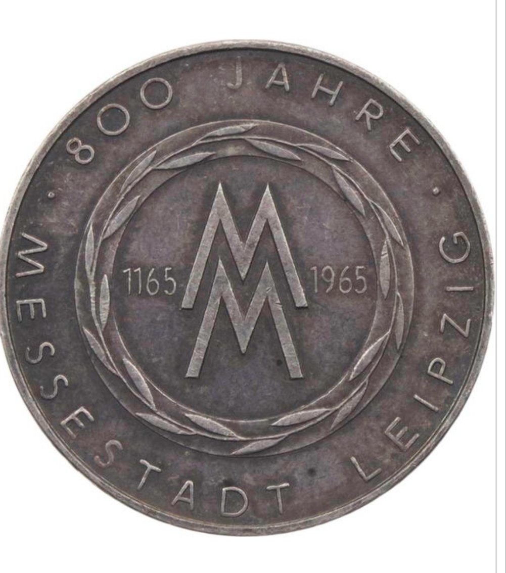 800-Jahre-Leipzig-Medallion-Silver