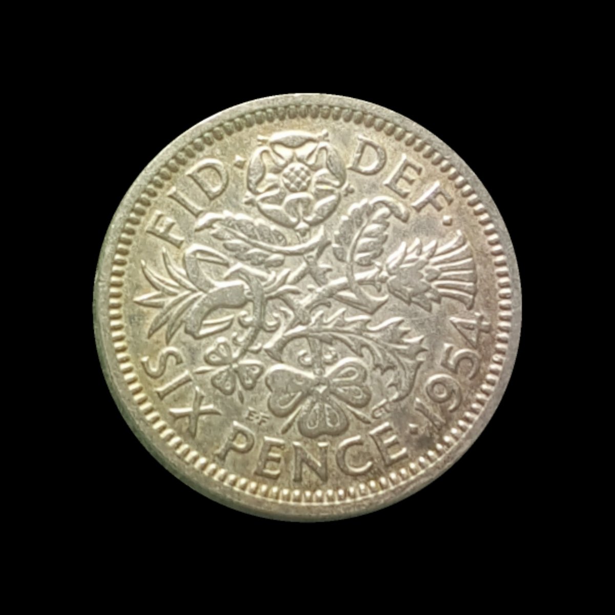 1954-Six-Pence-Possibly-Silver