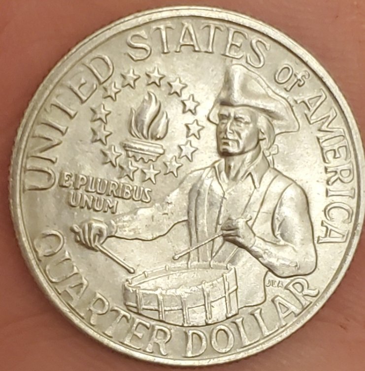 Beautiful-Bicentennial-Quarter,-6-Fingered-Drummer