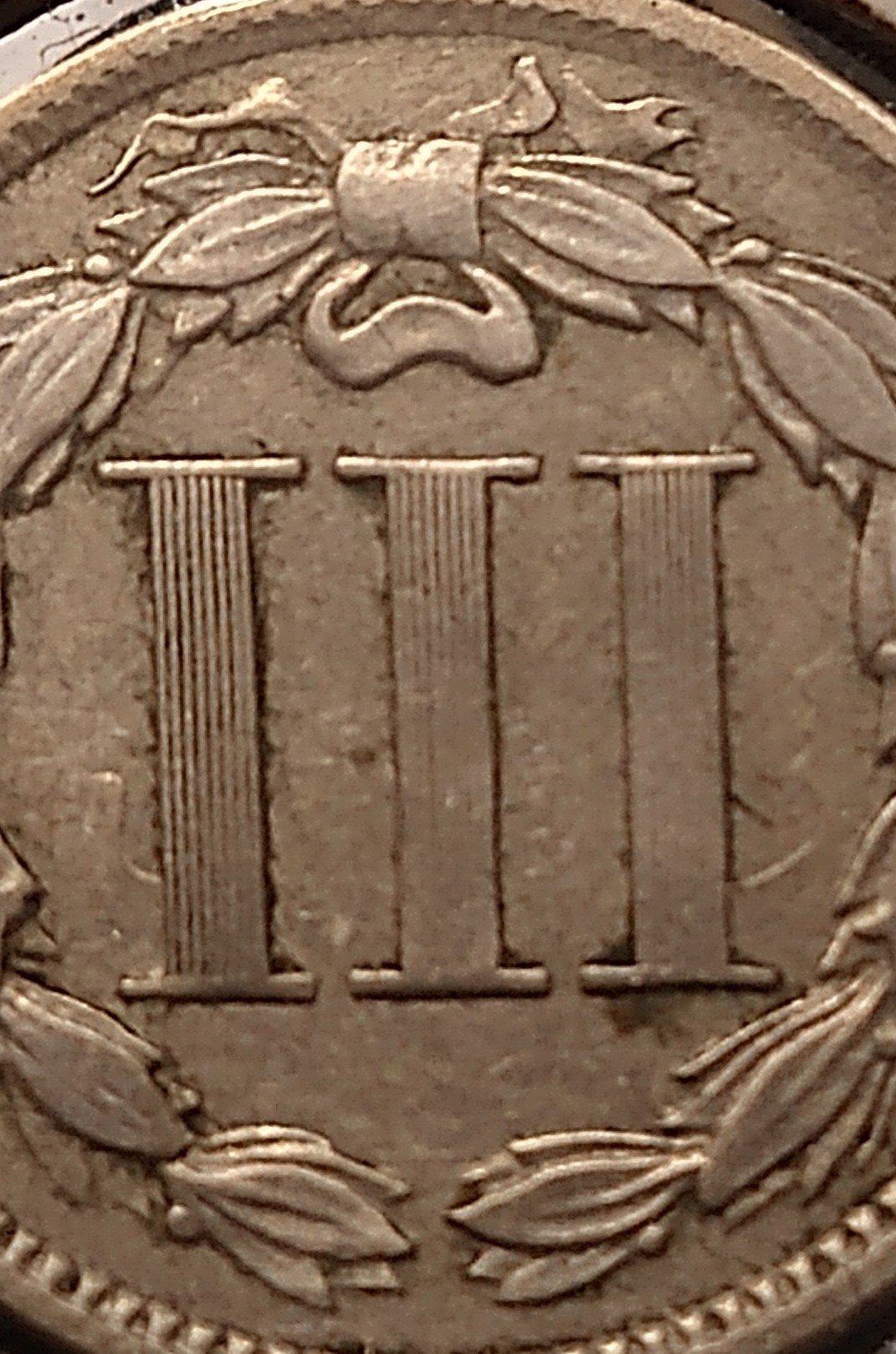 1865-Three-Cent-Piece-Die-Clash-Verification