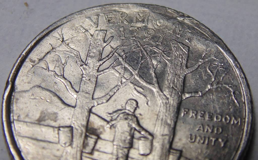 2001-Vermont-Quarter-Very-Strange!