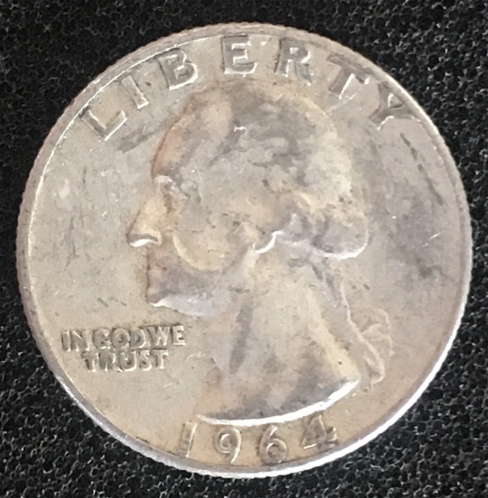1964-P-Quarter,-Capped-Die-Or-Broadstruck?