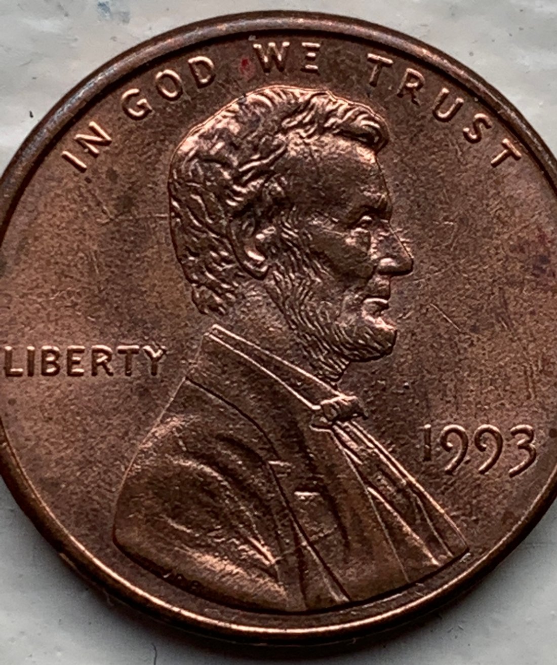 1993-Penny-Obverse-Multiple-Small-Issues/Lines