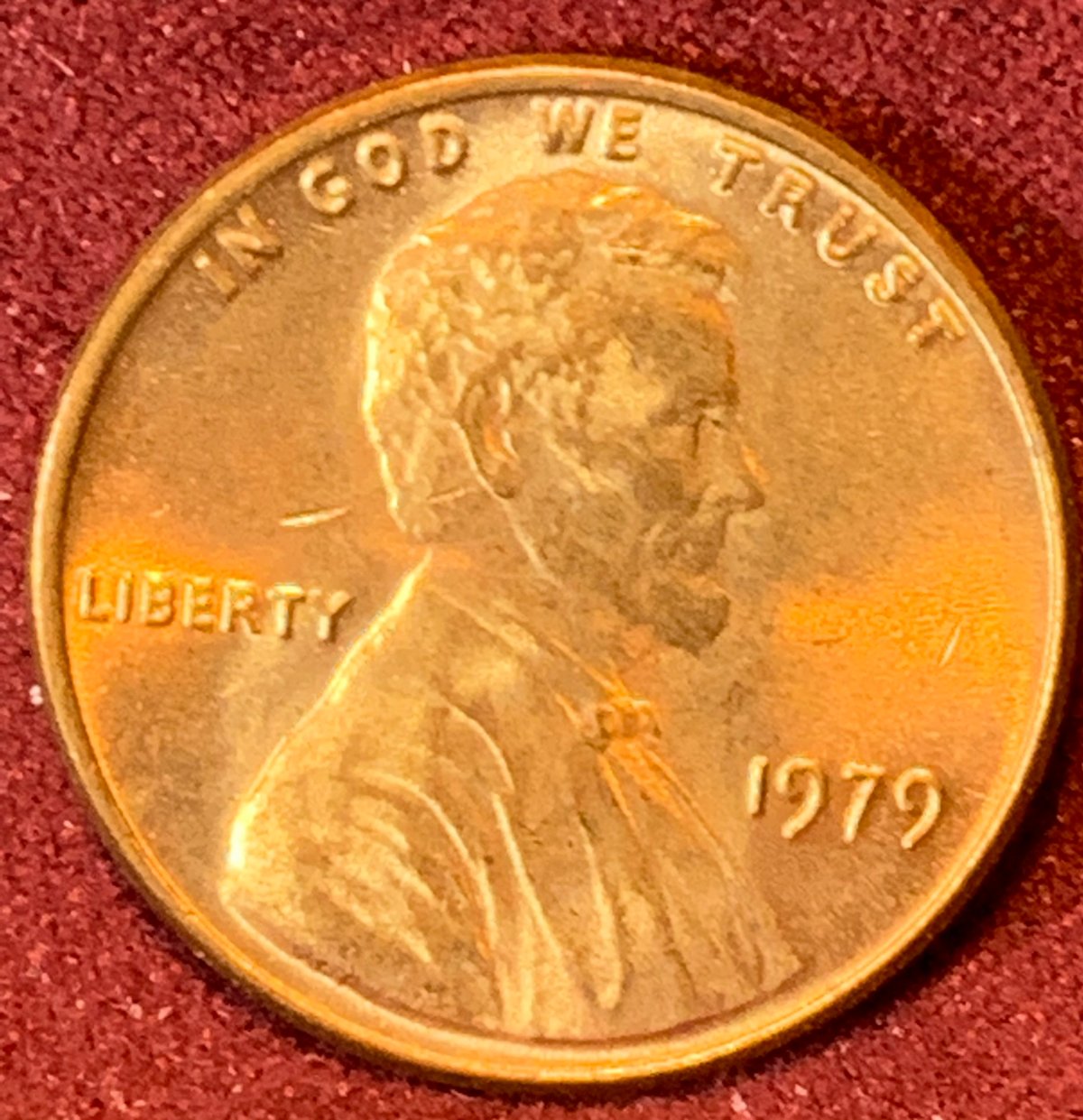 1979-Lincoln-Cent,-Looks-Almost-New.-How-Does-Damage-Affect-Grading?