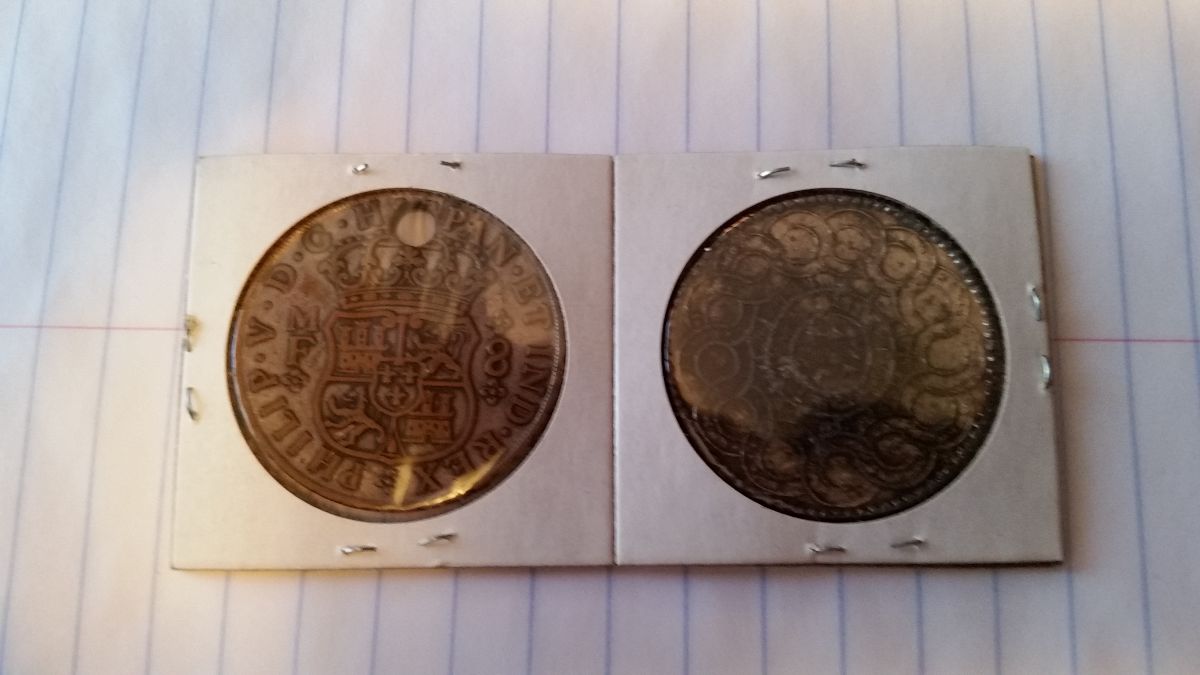 Two-Coins-From-The-1700's.-?real-Or-Fake?-Ided-As-Fake