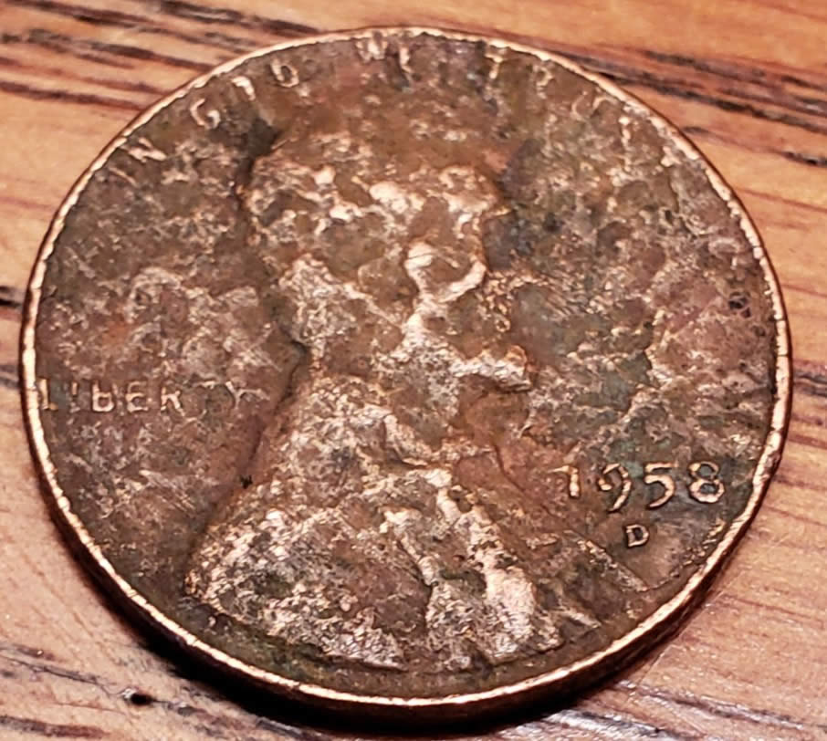 1958-D-Cent-Weighing-2.6-Grams