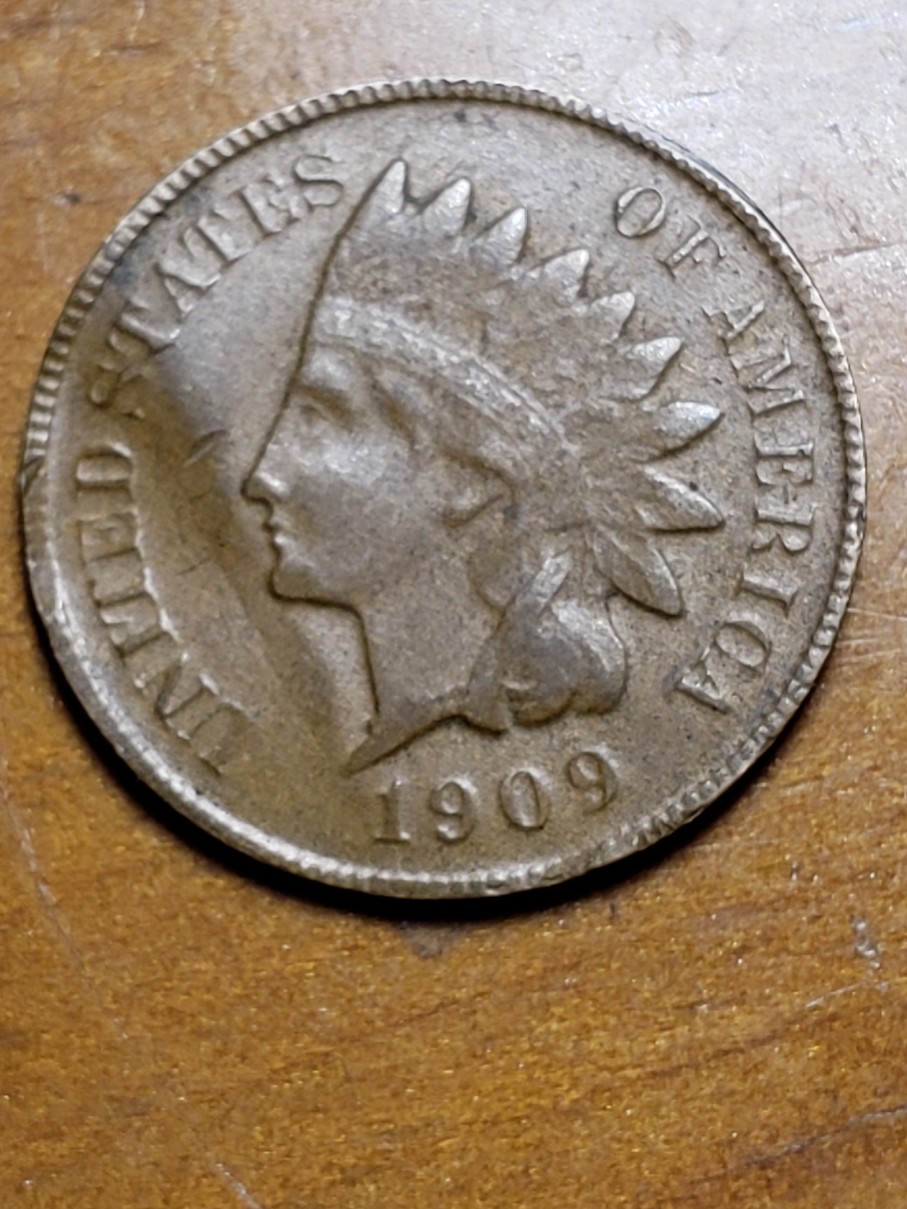 1909-Indian-Cent,-S?-Weighing-Only-1.5g