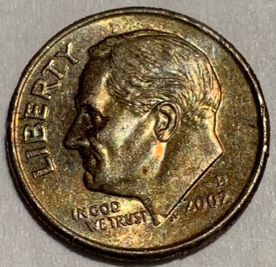 1983-D-&-2002-D-Dimes---Looks-Like-Rainbow