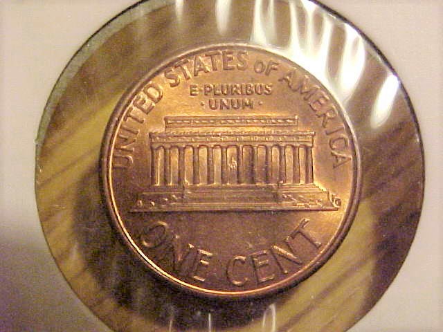 I-Have-A-1991-P-Lincoln-Cent-With-The-Reverse-Through-The-Obverse