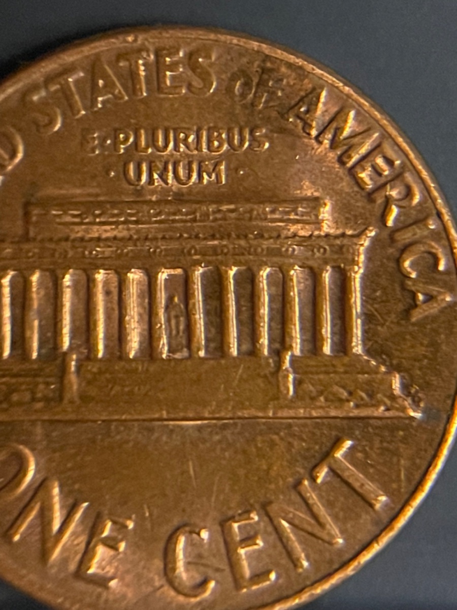 1970-D-LD-Lincoln-Cent-Over-Polished-Die-Observe/-Die-Deterioration-Reverse/Observe
