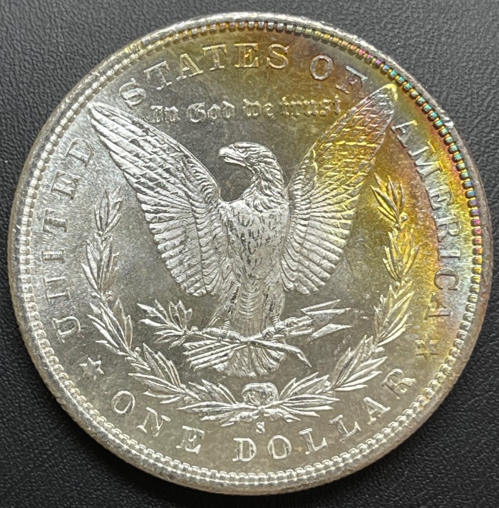 1881-S-Morgan-Dollar-W/-Color---Grade-It