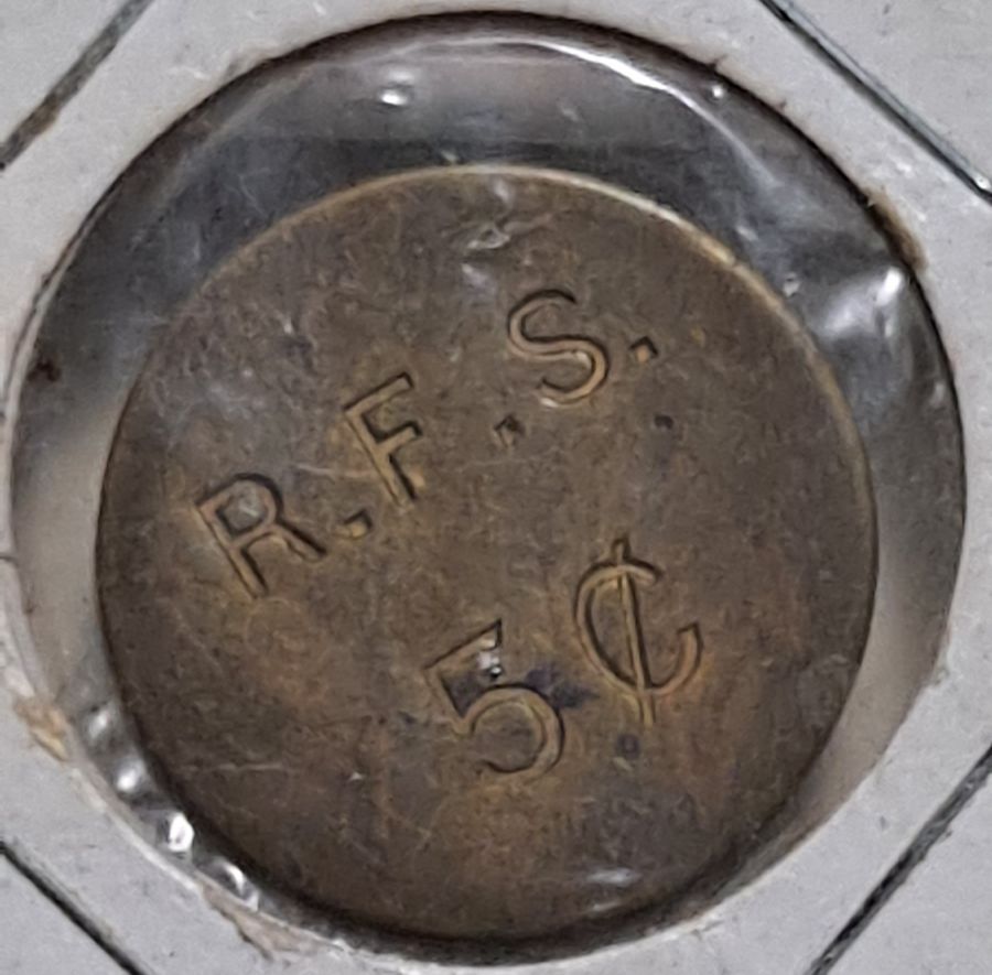 3-Unknow-Tokens-2-Counterstamped]---T.o.r.--And--R.f.s.-1-Crown-Over-B