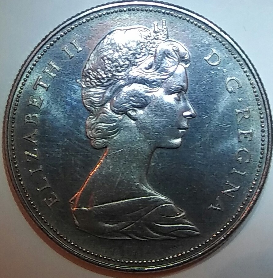 1968-Canada-Dollar-Not-Sure-If-This-Is-Dhl#1-..dhl#2-..-Or-A-Normal-Coin