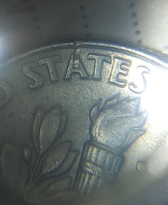 2001-P-Roosevelt-Dime-Marking-At-Reverse-Letter-