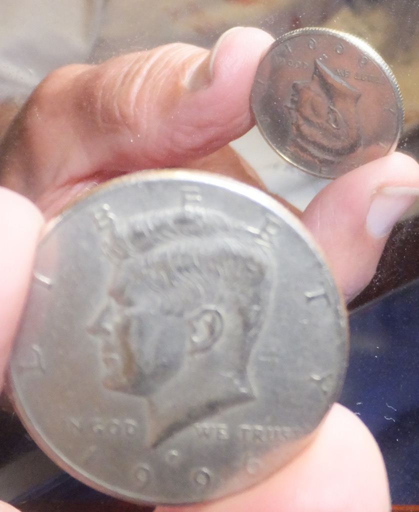 1996-P-Kennedy-Half-Magician-Coin