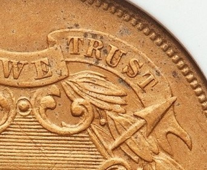 1983-Lincoln-Memorial-Cent-Mint-Error---Marjor-Uniface-Die-Dents