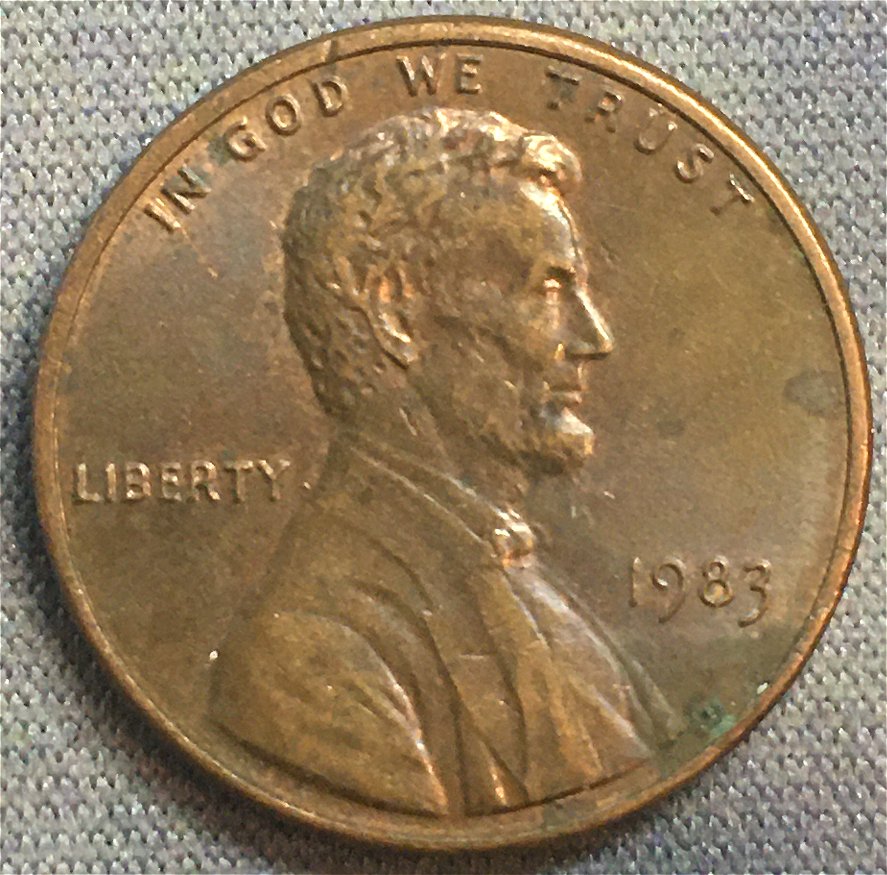 1983-P-Lincoln-Penny-With-Doubling?