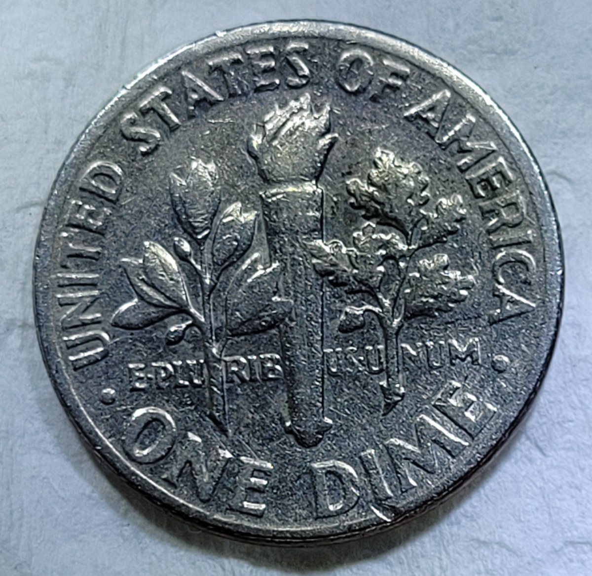1974-Roosevelt-Dime,-No-Mint-Mark,-Torch-Question.