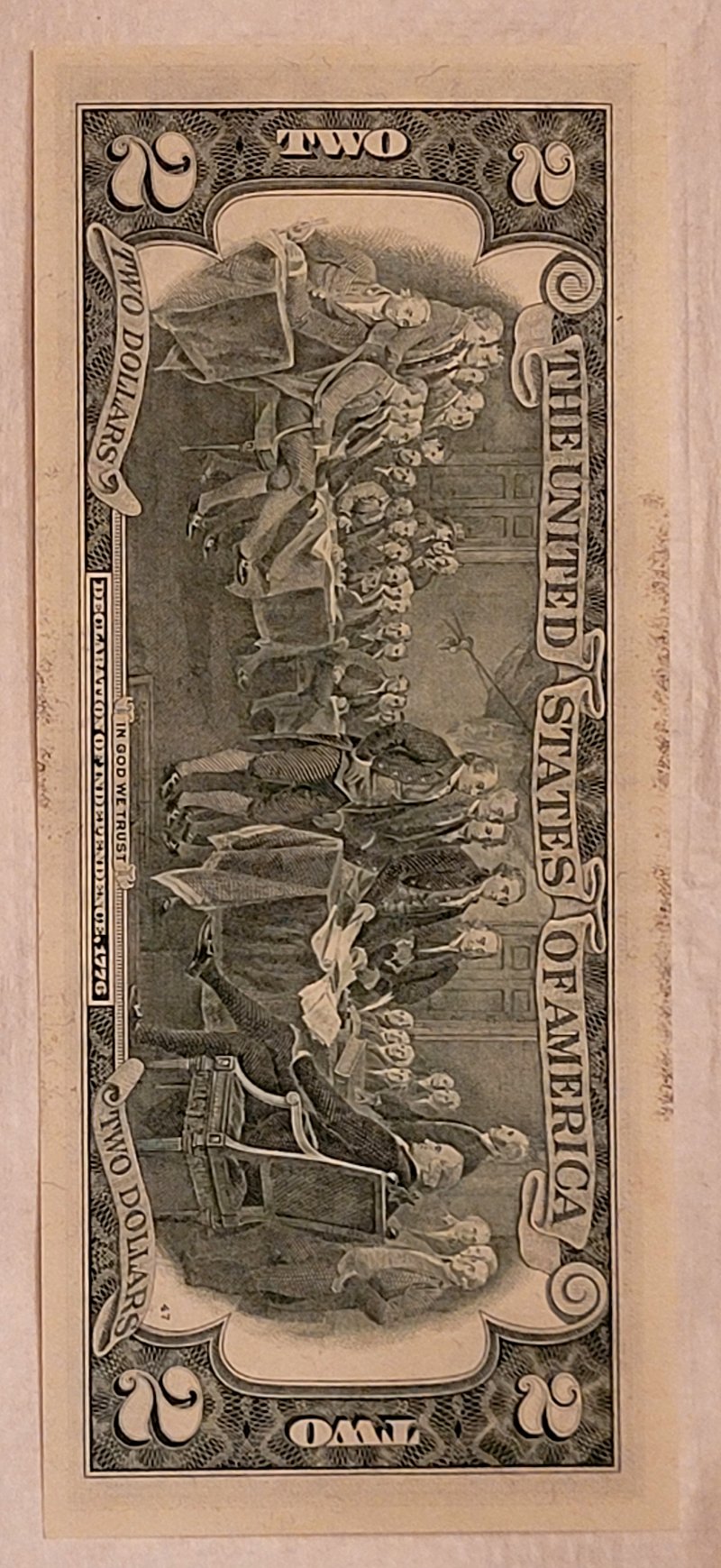 Grandma's-1976-$2.00-Bill-With-A-Star-Next-To-Serial-Number