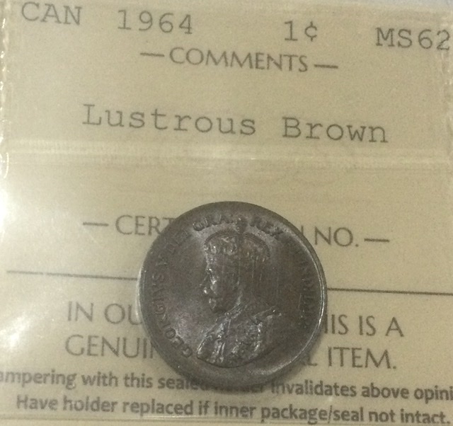 ICCS-&-Time-Travel-Very-Rare-1964-George-V-Cent