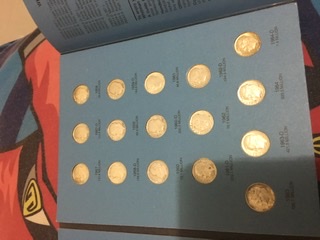 Silver-Roosevelt-Dimes-1946-1964-Almost-Completely-Set-From-CRH.