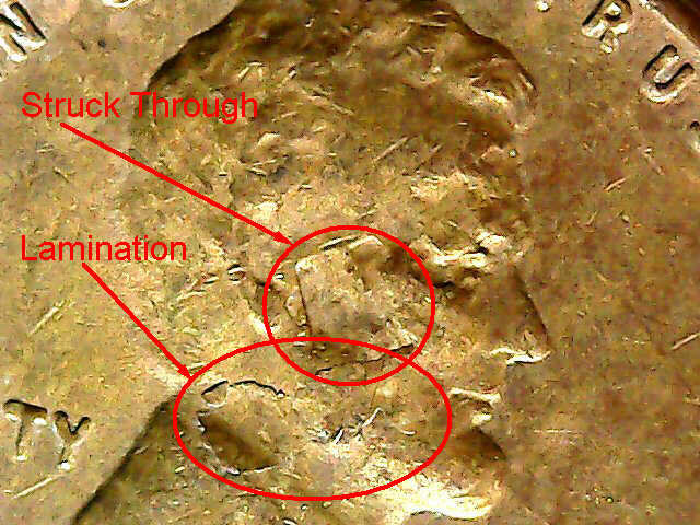1954-S-LWC-Delamination-And-Struck-Thgrough.