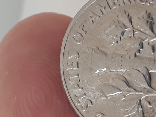 1965-Dime-Mohawk-Error--Hairs-Or-Hairs-On--Other-Side-Coin