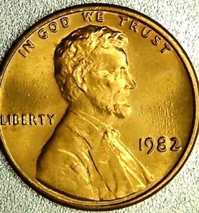 1982-Large-Date-Lincoln-Cent---Lots-O'-Die-Cracks