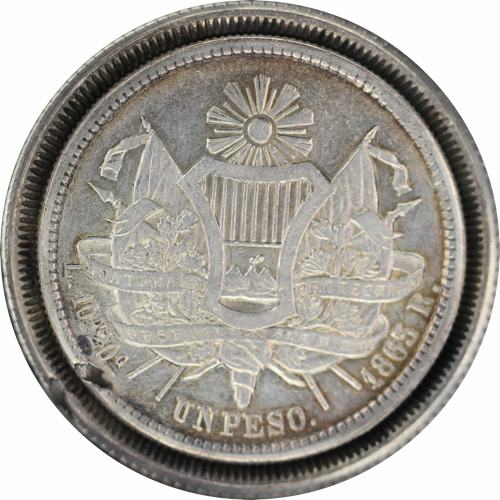 Guatemala-1863-Peso-Contemporary-Counterfeit-Or-Modern-Forgery