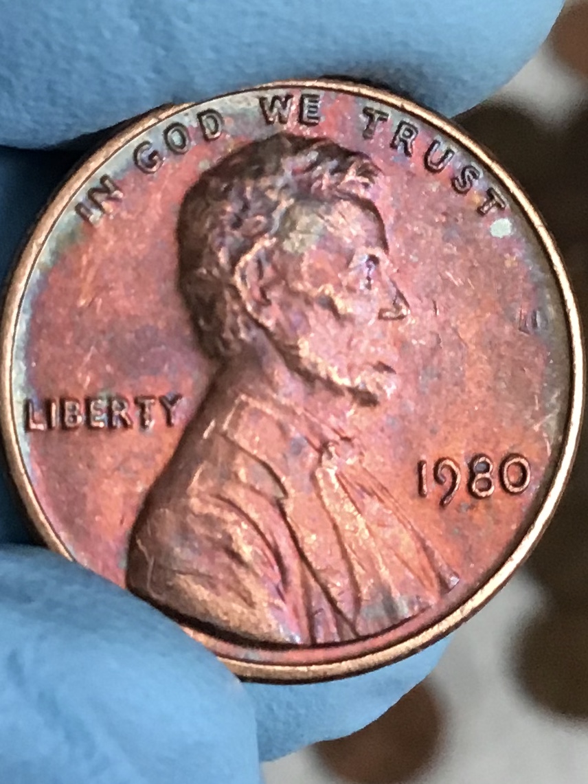 1980-One-Cent-Rainbow-Color-Coin-With-Double-Die