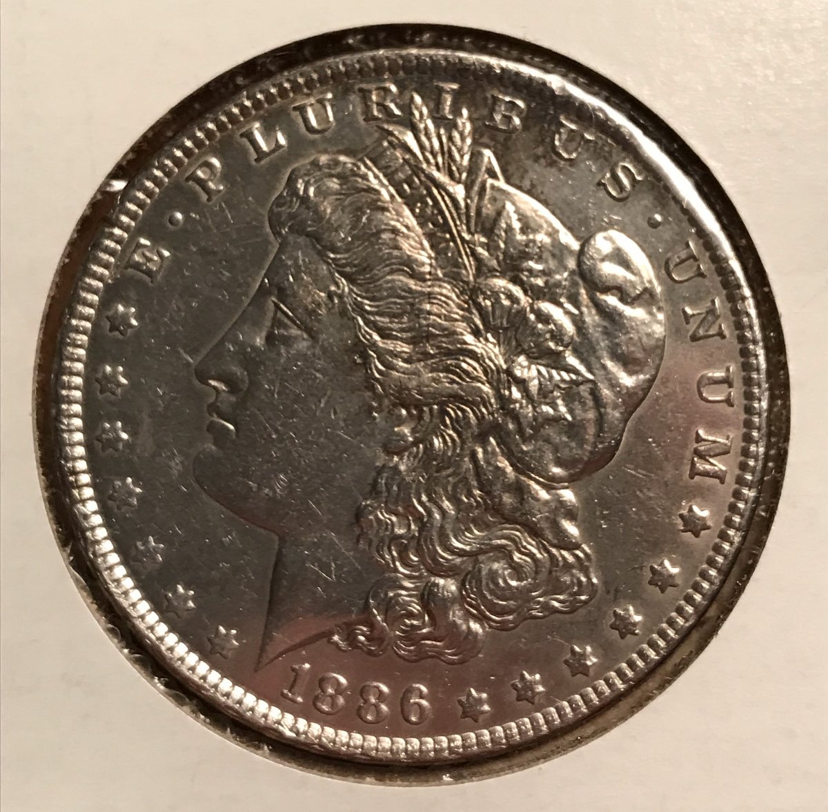 1886-Morgan-Dollar-And-1922-S-Peace-Dollar-For-Grading