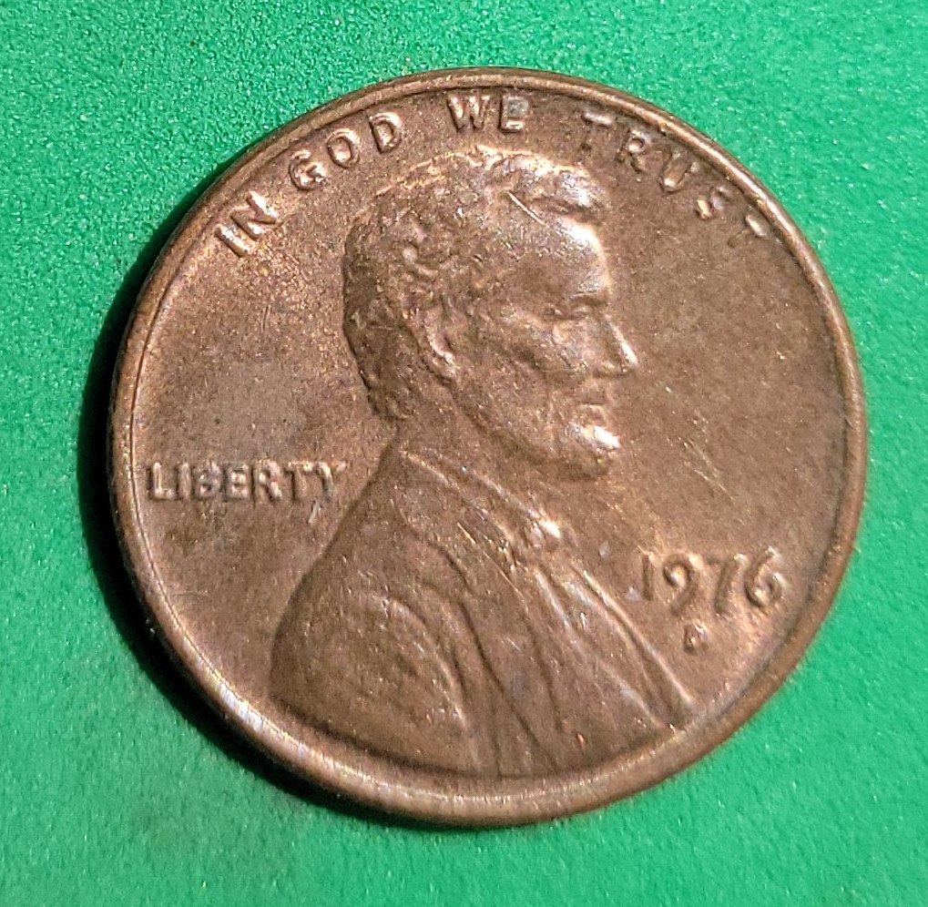 1976-Lincoln-Cent-D/S-?
