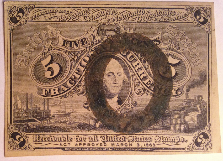 Fractional-Currency-5cent-2nd-Series-Evaluation-Help