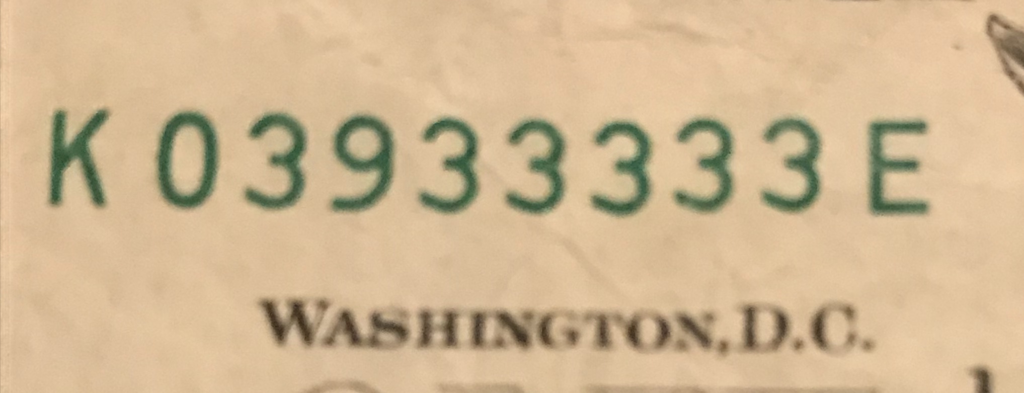 2003-Dollar-Bill-Double-Number-On-Serial-Number