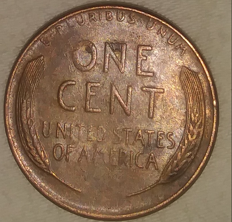 1957-D-Wheat-Penny-Die-Cud-On-Reverse