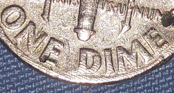 1991-D-Roosevelt-Dime-With-Post-Damage-Or-Error?