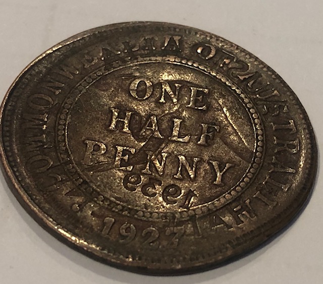 1927-Penny-Unusual-Error