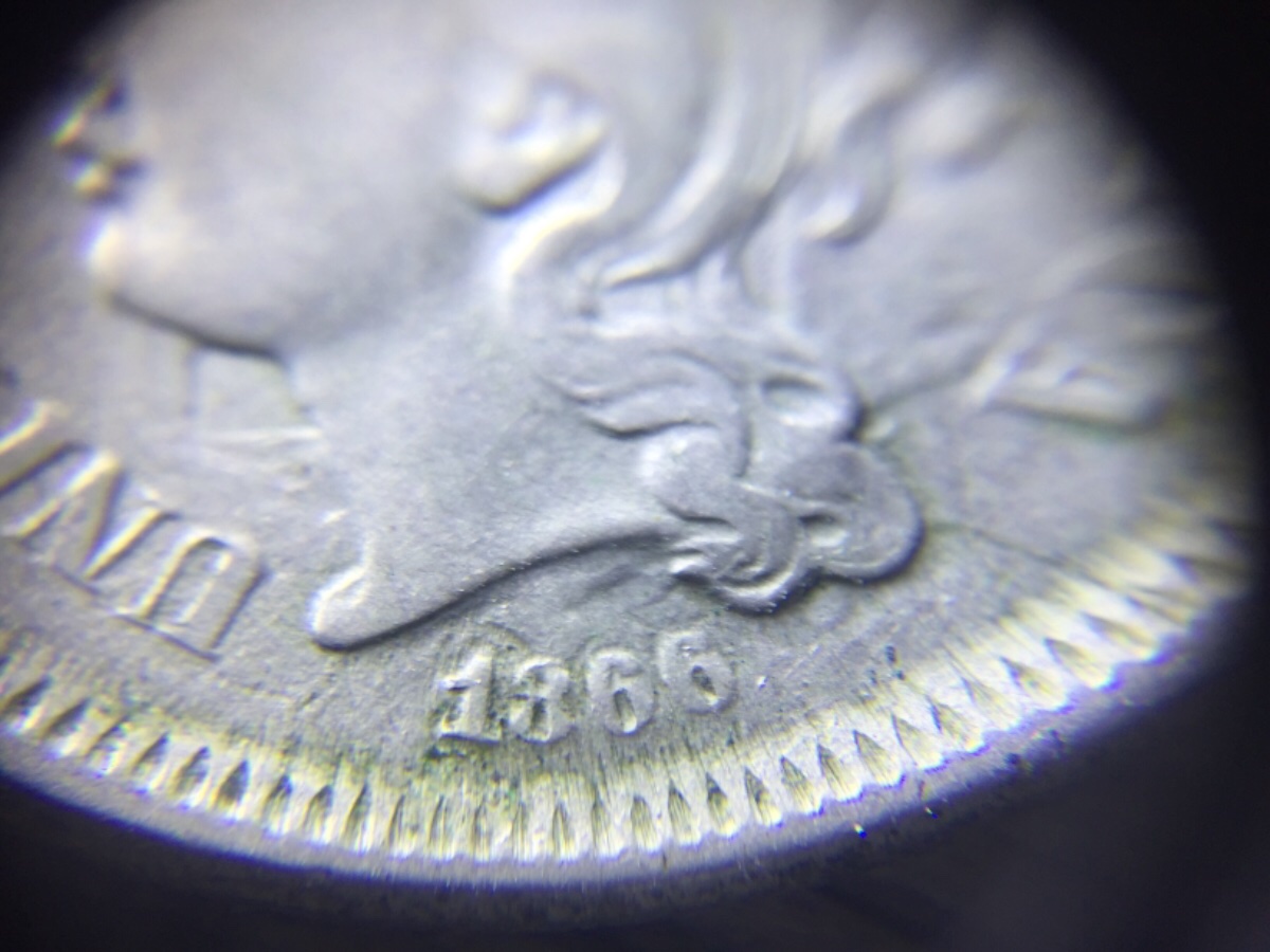 1866-Three-Cent-Nickel-Shattered-Die-Or-Retained-Cud's?