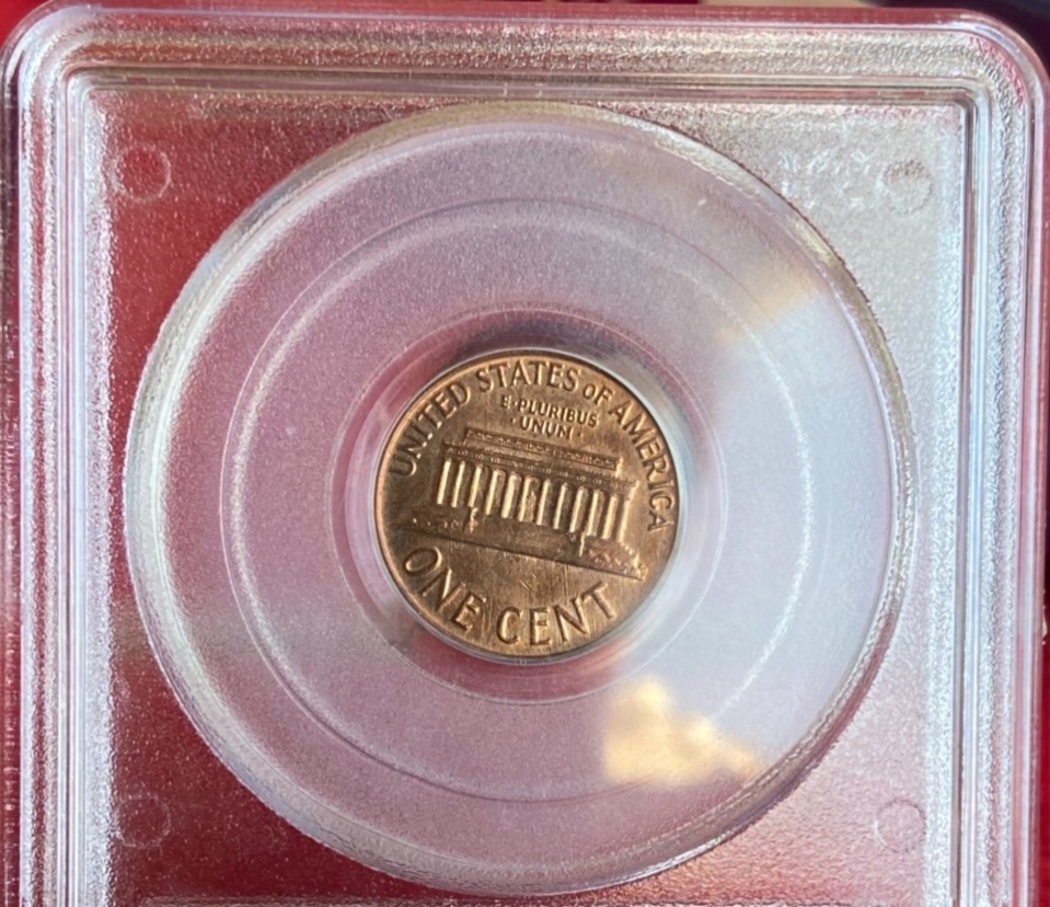 1964-D-LMC-Struck-Through-Capped-Die-PCGS-MS-63RB