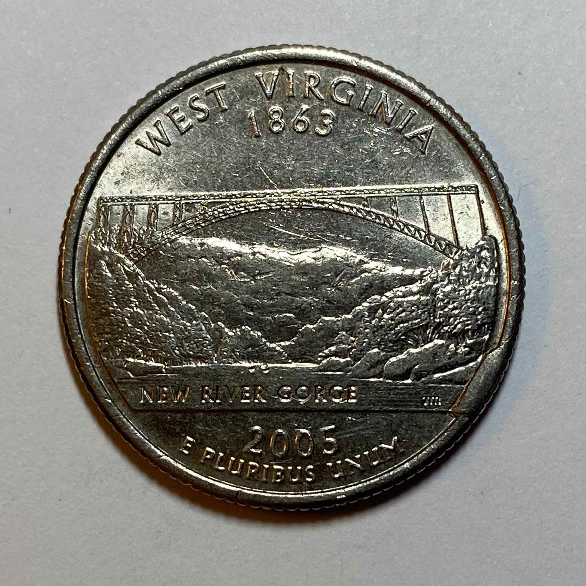 2005-P-West-Virginia-Wq-Reverse-Die-Break