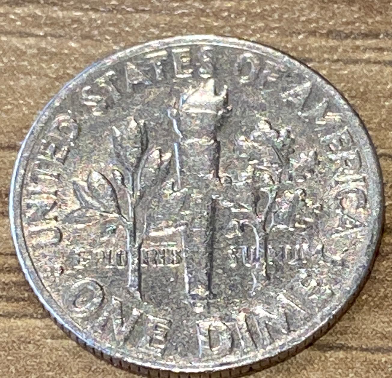 Super-Interesting-One-Of-A-Kind-1969-Or-1960-Error-Dime-D