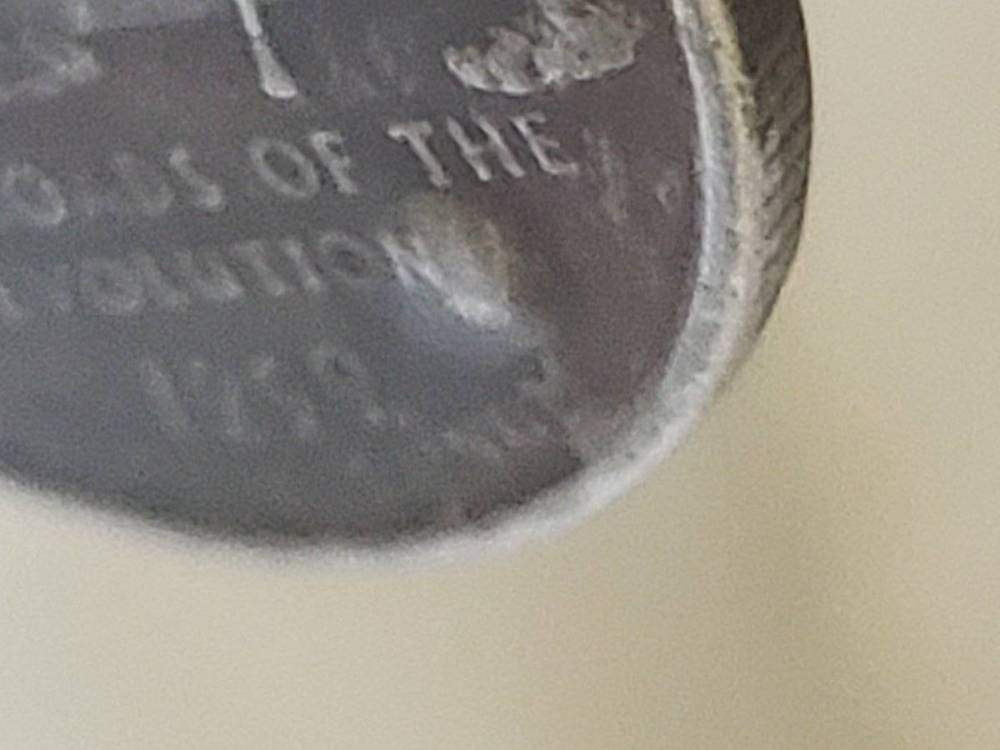 1999-NJ-Quarter-With-Raised-Surfaces-Error/Damage?