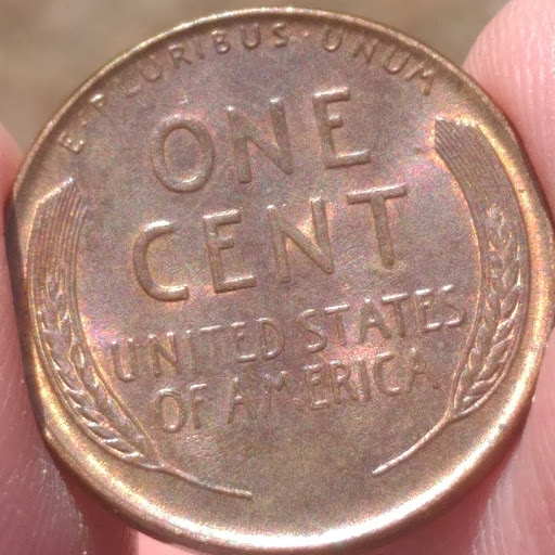 1939-Lincoln-Cent-With-Rainbow-Tone