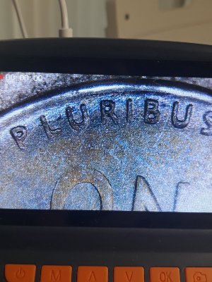 1943-S-Steel-Cent-With-Unusual--Dots-Above-The-E-In-Liberty?