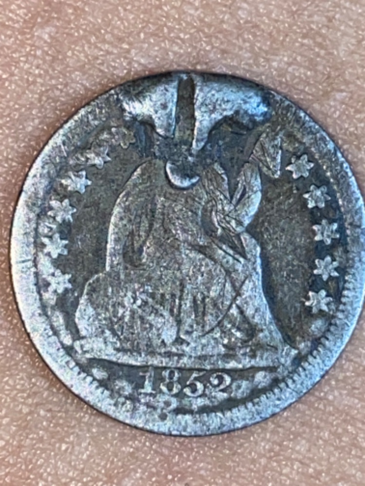 1852-Seated-Dime...thoughts-On-How-This-Came-About?